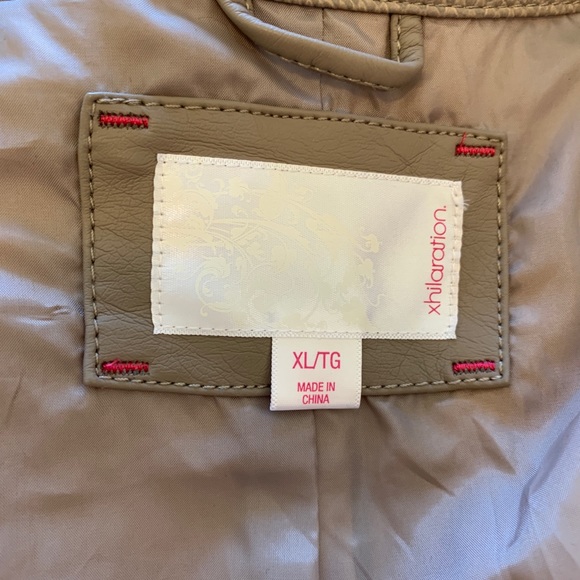 Super Cute Faux Leather Jacket - Picture 5 of 8